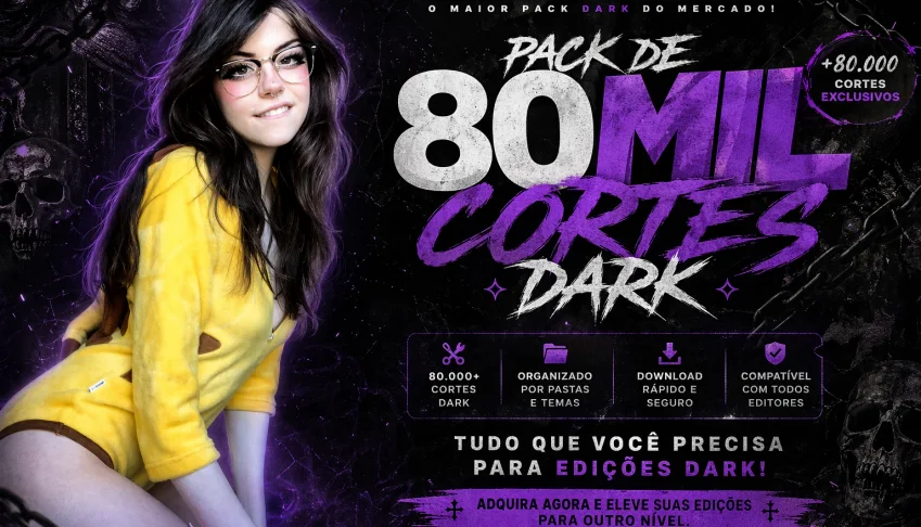 Cortes Dark  +80.000 Vídeos Prontos (Envio Imediato)