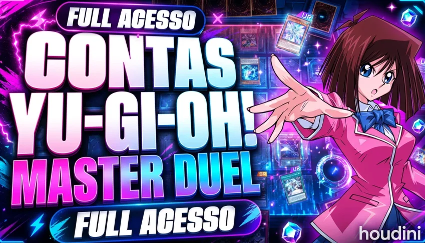Contas Yu Gi Oh Master Duel - Reroll/Br