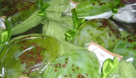 Sabonete com toalha