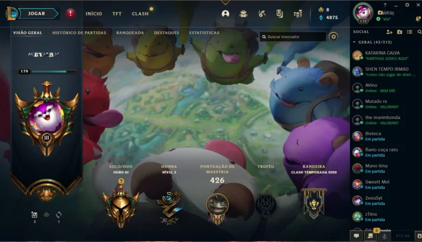 Conta Riot - League of Legends + Valorant
