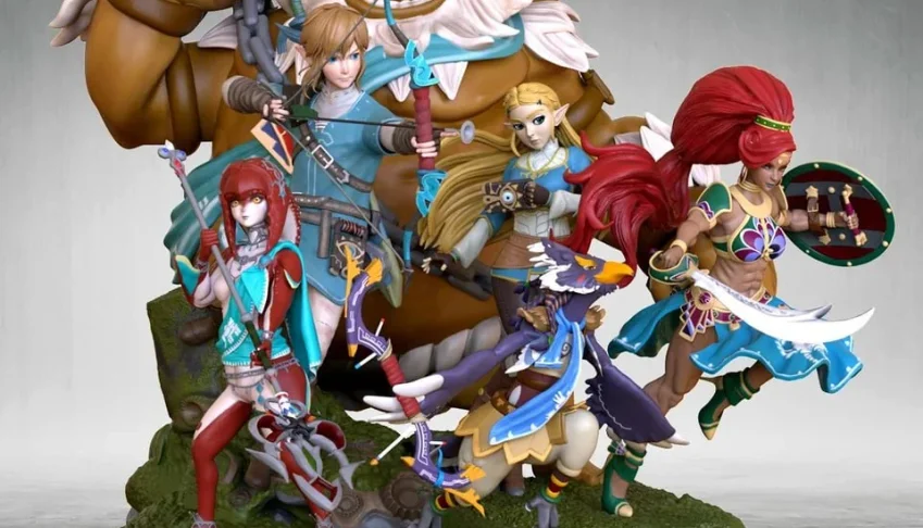 Zelda Diorama STL 3D