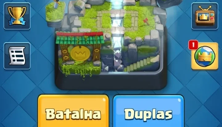 Conta clash royale xp10 bem upada e barata