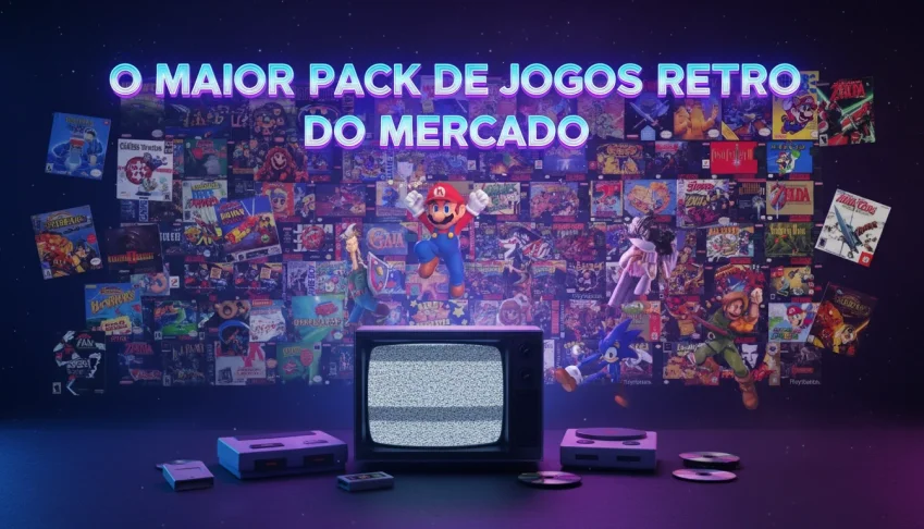 🕹️ O Maior Pack de Jogos Retro do Mercado + de 2 TB 🕹️