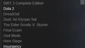 Vendo Conta steam com mais de 20 jogos tops