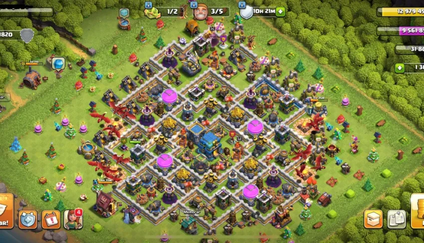 (🧨Promoção! 🧨) Conta Clash Of Clans - Cv 12