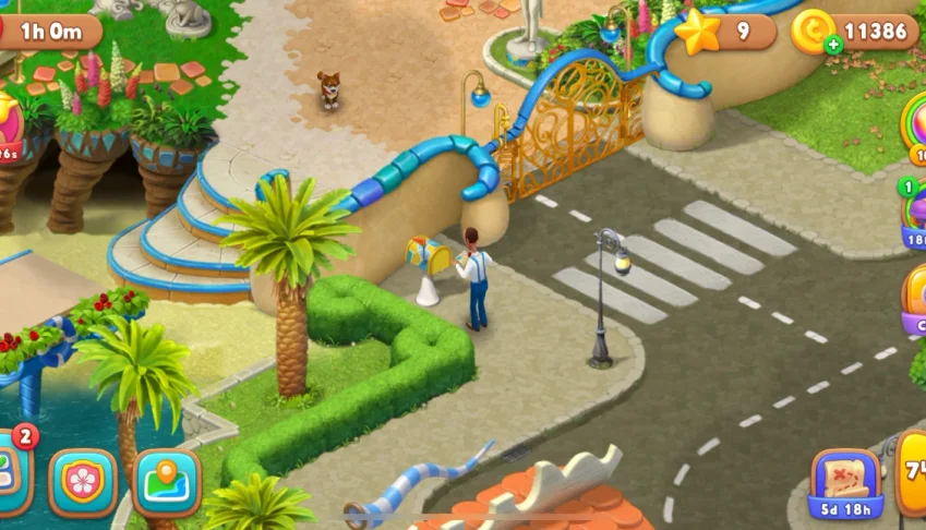 Vendo conta Gardenscapes 7621 - Líder de Equipe