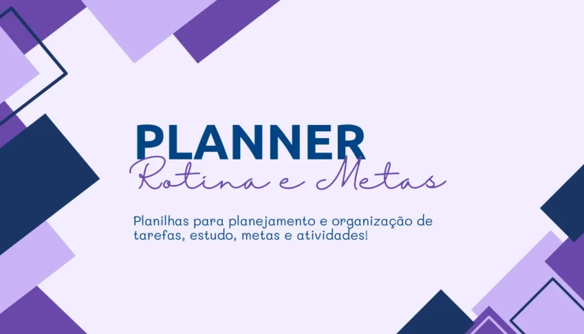 Planner - Rotina e Metas