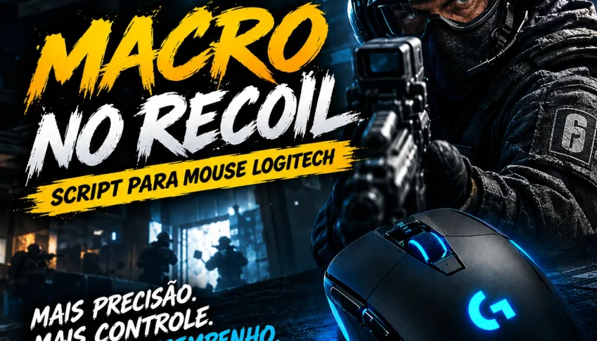 🎮 R6 Siege | Macro No Recoil | Logitech G Hub / Lgs | Opera