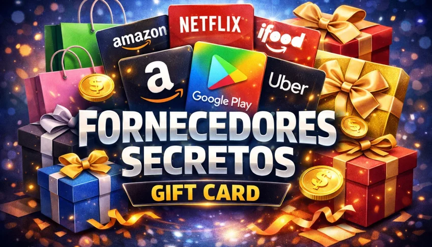Fornecedores Secretos de Gift Cards