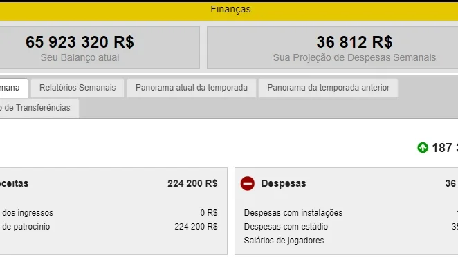 conta managerzone a venda