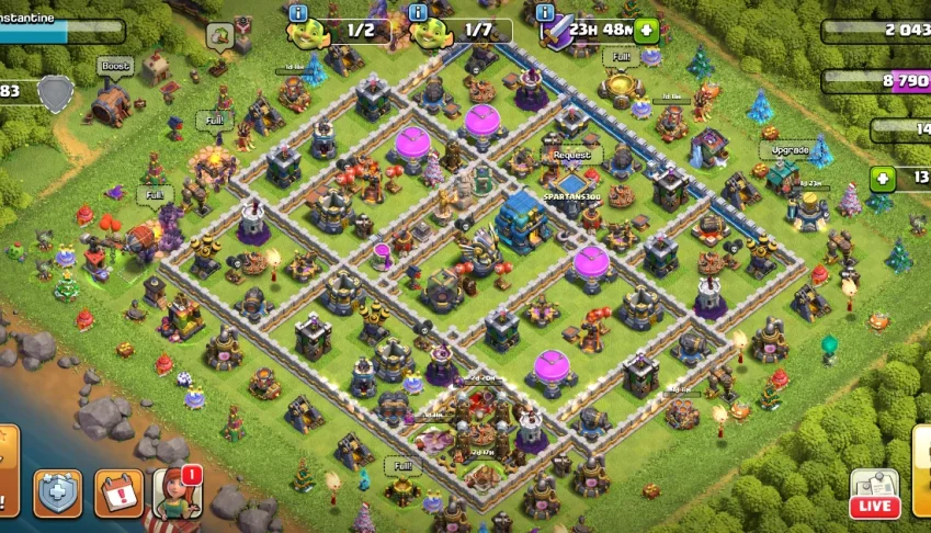Cv12 bem upada +13 mil gemas + troca nick gratis