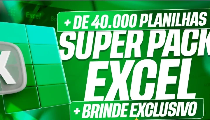 Super Pack Excel +15.000 Planilhas Prontas Editáveis!