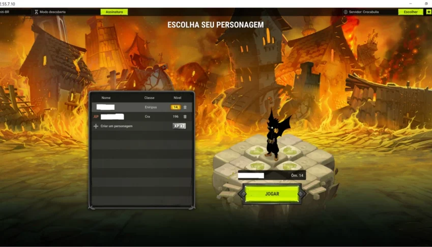 Eniripsa Lv 200 Full Scroll e Cra 196 Servidor Crocabulia