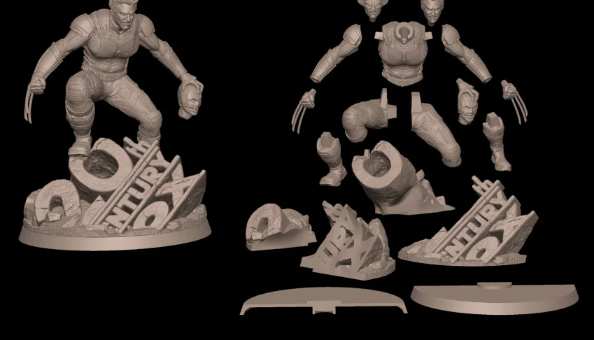 Wolverine Marco Art Stl