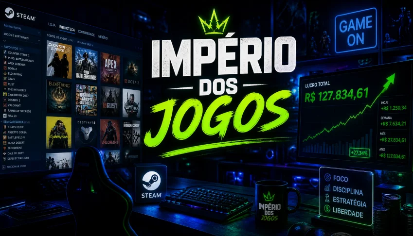 Coleção de Jogos PC Conta Steam