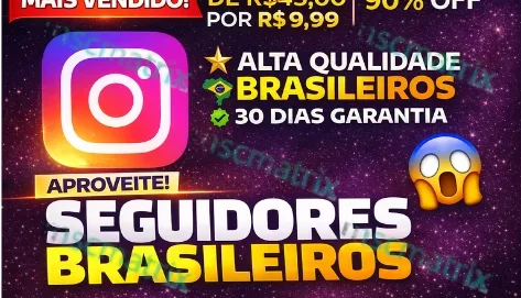 Instagram Seguidores Brasileiros| Estamos Online