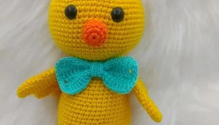 Amigurumi Pintinho em Crochê