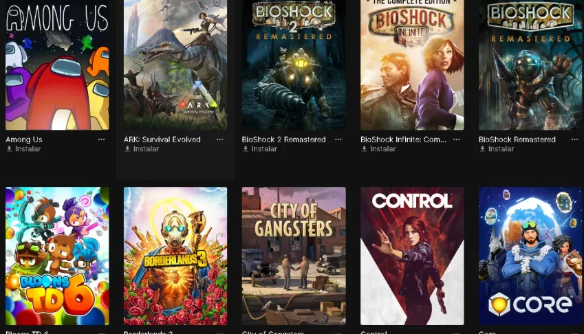 Epic Games Com Todos Esses Jogos
