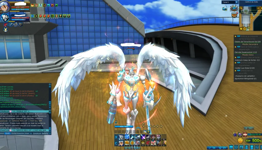 Conta Ladmo Omegamon 4 U Mid/end Game