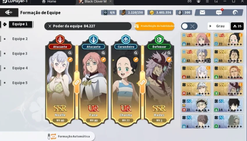 Noelle + Sharmy Sazonal + Fana + Rades + Mars + Lotus +
