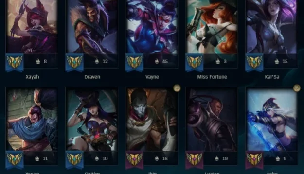 League Of Legends Conta