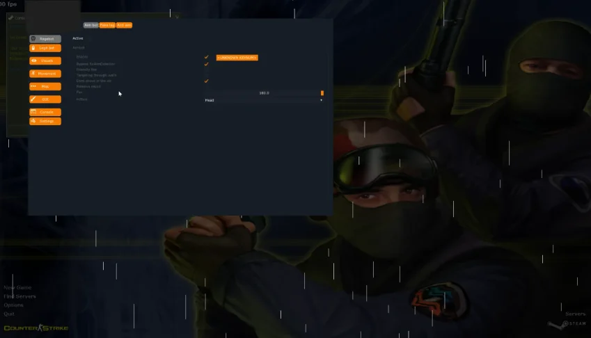 Cs 1.6 Hack v7 Completo [Steam\No Steam] [ No Ban] Vítalicio