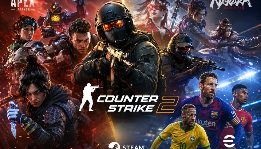 🏆 3.000+ HORAS EM 30 JOGOS | STEAM FULL ACESSO🔐