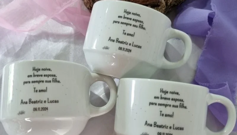 Kit de 12 a 20 Xícaras Personalizadas