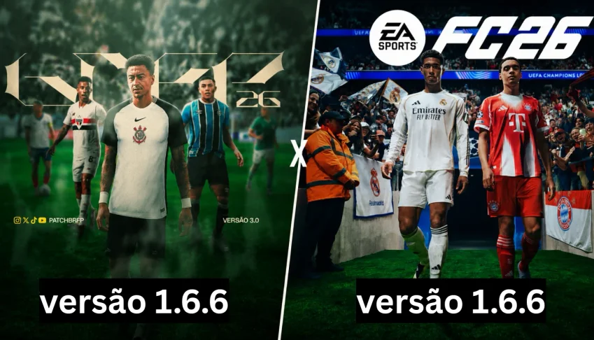 Ea Sports Fc 26 - Patch Brfp Brasileirão 2026 - patch + jogo