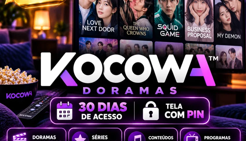 Kocowa Doramas | Tela Privada Exclusiva - 30 Dias