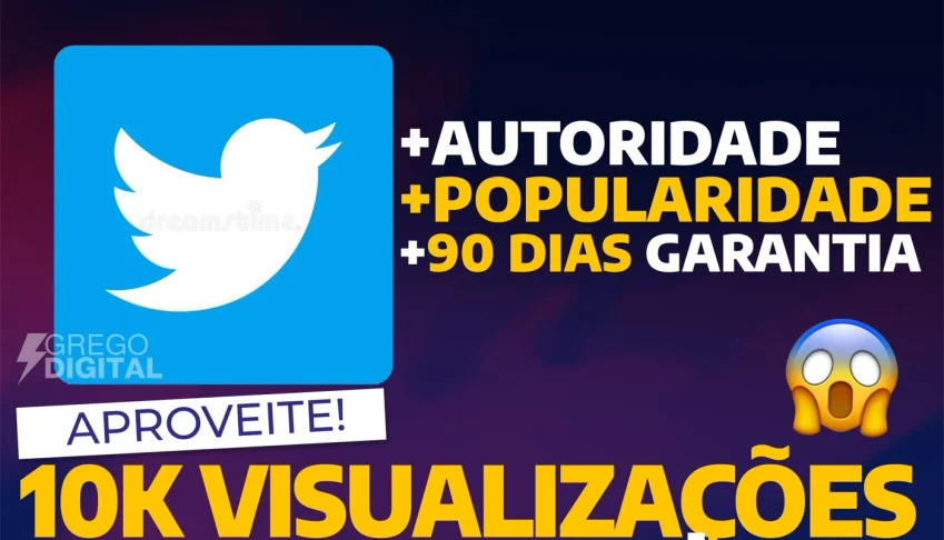 [Promoção] 10K Visualizações Twitter por apenas R$4,99