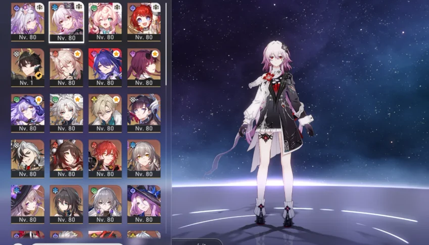 Castorice, Hyacine, Tribbie, Noite Eterna,Hysilens,Cisne e+!