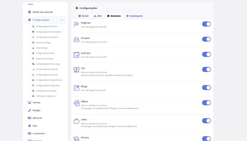 Plataforma de Rede Social Profissional monetizada Com Planos