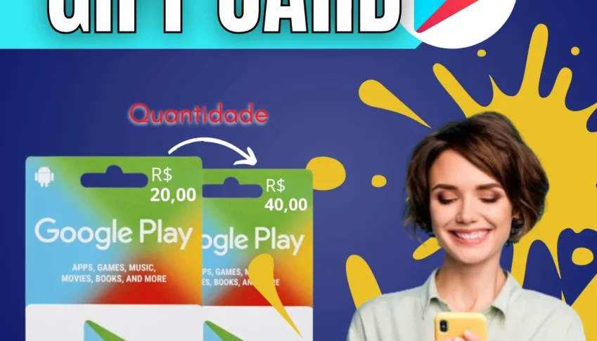 GIFT CARD R$ 20,00 x quantidade