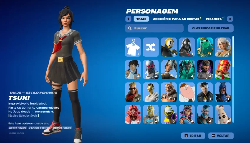 Conta Fortnite Antiga Primeiro Capitulo