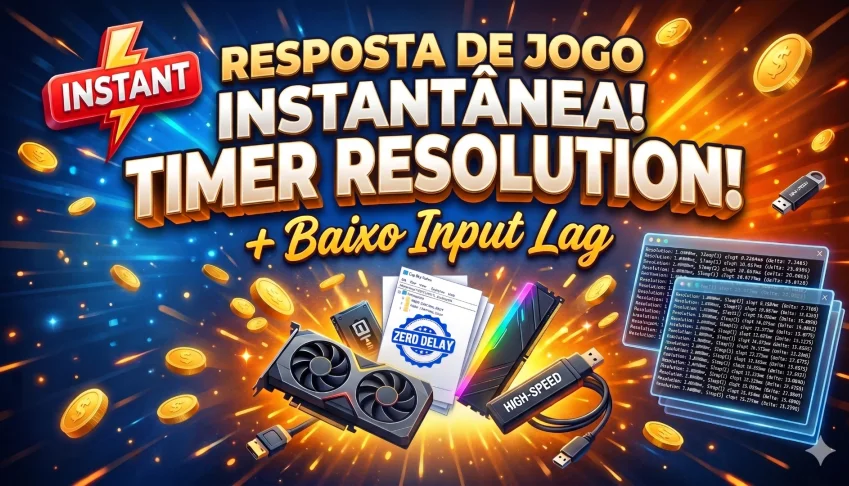 Timer Resolution - Entrega Na Hora!!! + Tutorial Em Video