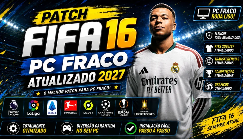 Fifa 16 Atualizado Patch 2027 Para Pc Fraco