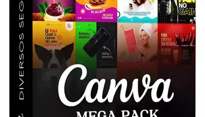 Mega pack canva 12.000 artes editável