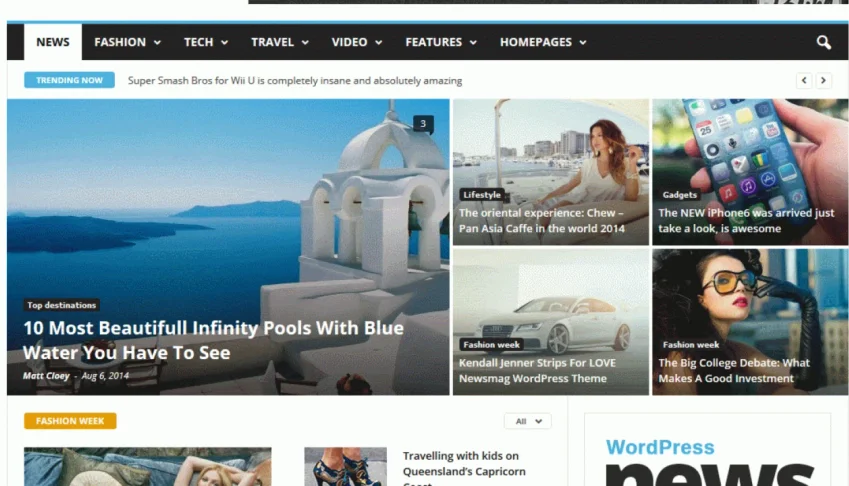 Tema WordPress Original - Newsmag - GPL - Atualizações