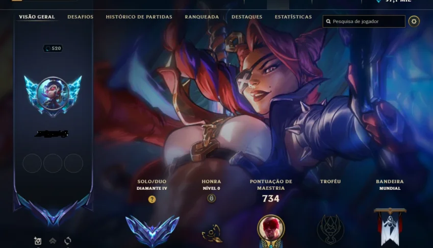 Conta Lol Dima4 157 Skins