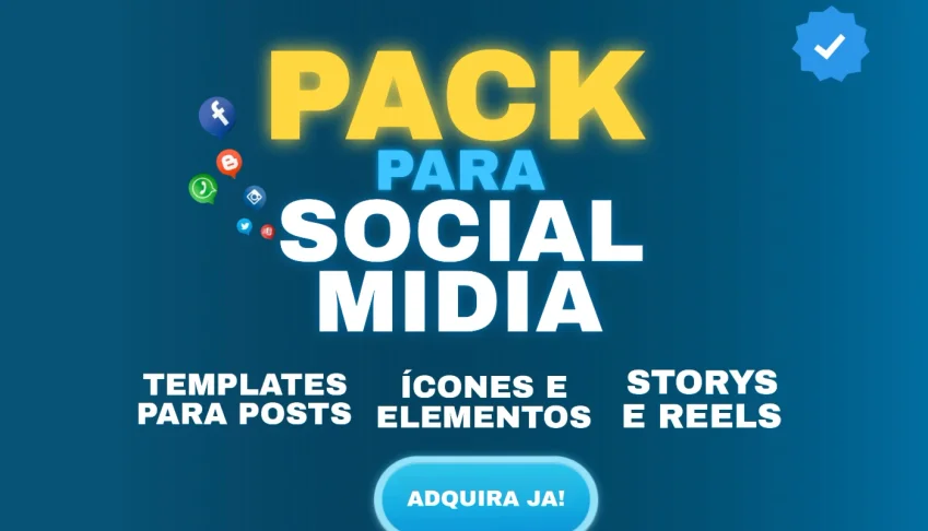 Pack Para Social Midia - Entrega Automática