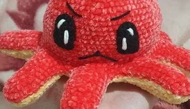 polvo do humor amigurumi