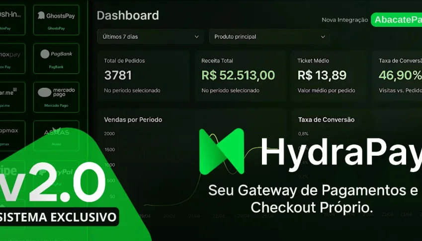 Script Gateway de Pagamentos e Checkout Proprio v2.0 (SaaS)
