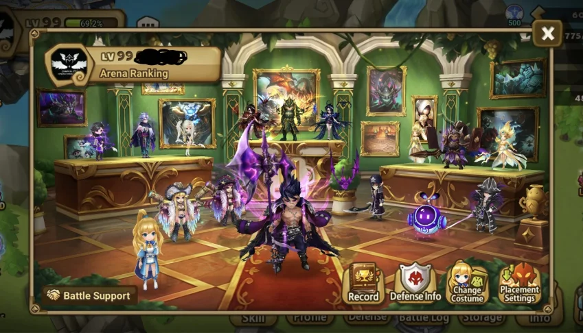 Summoners War Global C2 com Ragdoll Leo Maximilian Teshar