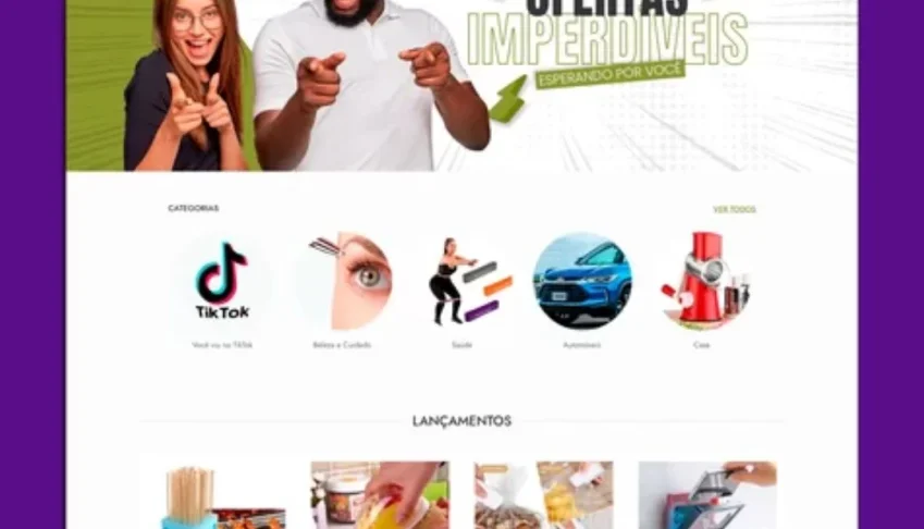 Loja Virtual de Dropshipping Acessórios