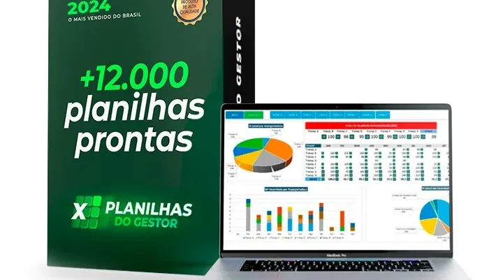 Mais de 12.000 Mil Planilhas