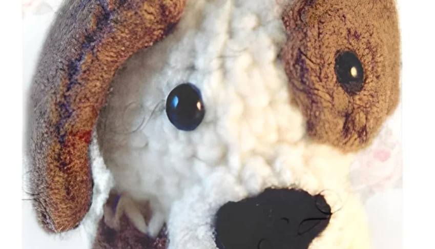 Receita em PDF - Cachorrinho Feliz Amigurumi