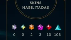 Conta Riot Lol Ex Mestre Solo Duo 277 Skins Todos Campeões