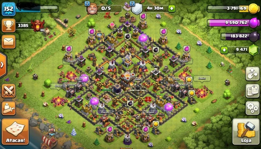 Clash of Clans CV 11 - Quase full