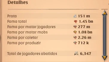 Conta Albion América (NA) Muito Upada